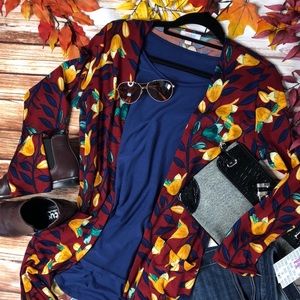 LuLaRoe Sarah Duster Cardigan Sweater NWT M